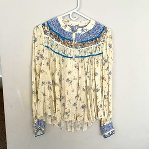 Brand new Free people boho top!